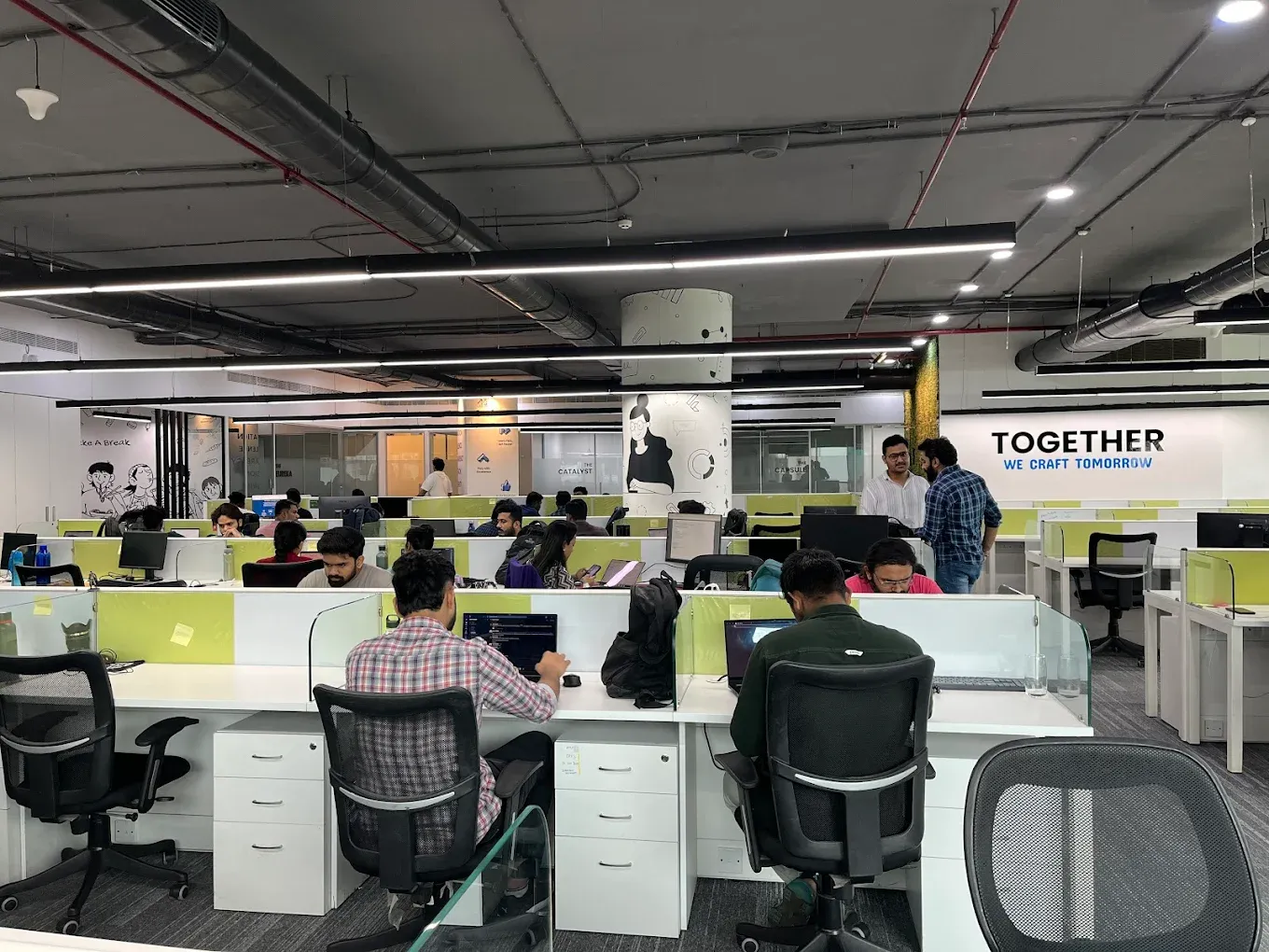 Unico Connect engineering floor in Mumbai