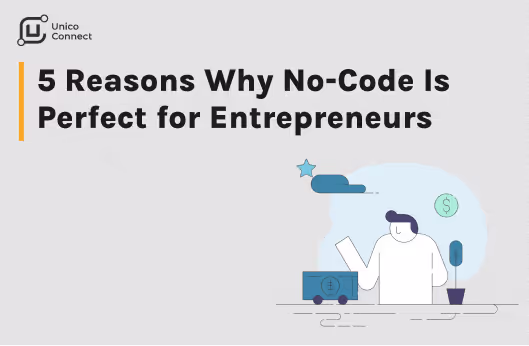 Entrepreneur shipping a product using a no-code platform