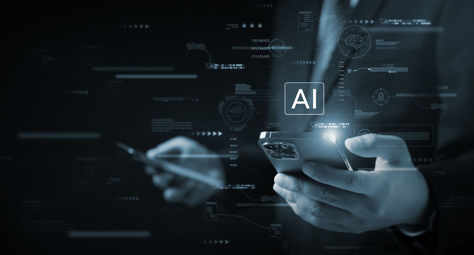 AI-powered mobile app experience with personalised recommendations and conversational interface