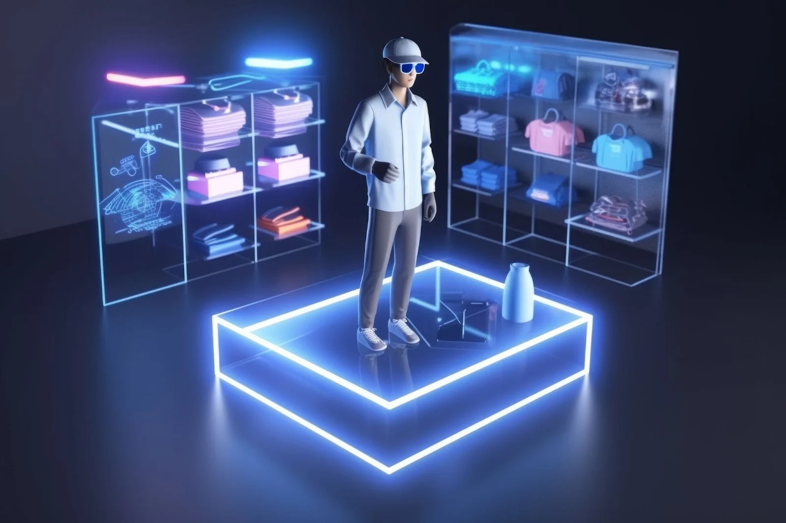 AI-driven product recommendation engine surfacing personalised suggestions on an ecommerce site
