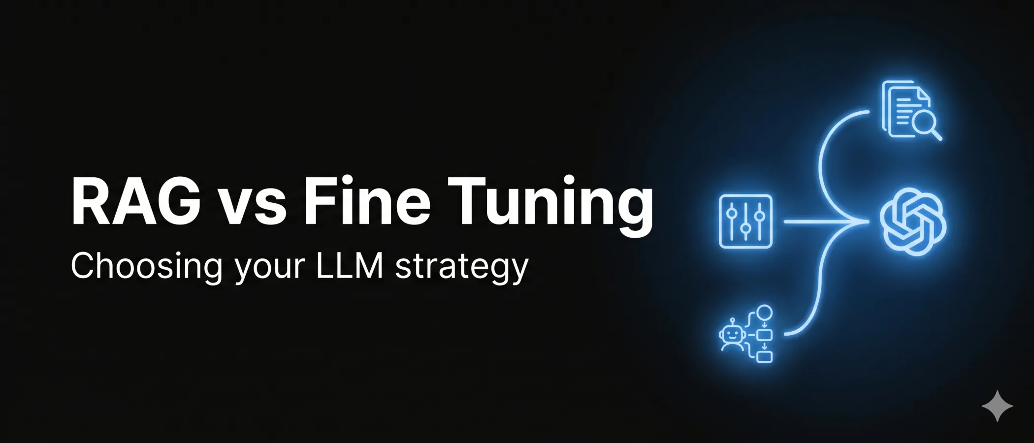 RAG vs fine tuning vs agents compared for enterprise LLM strategy in 2026