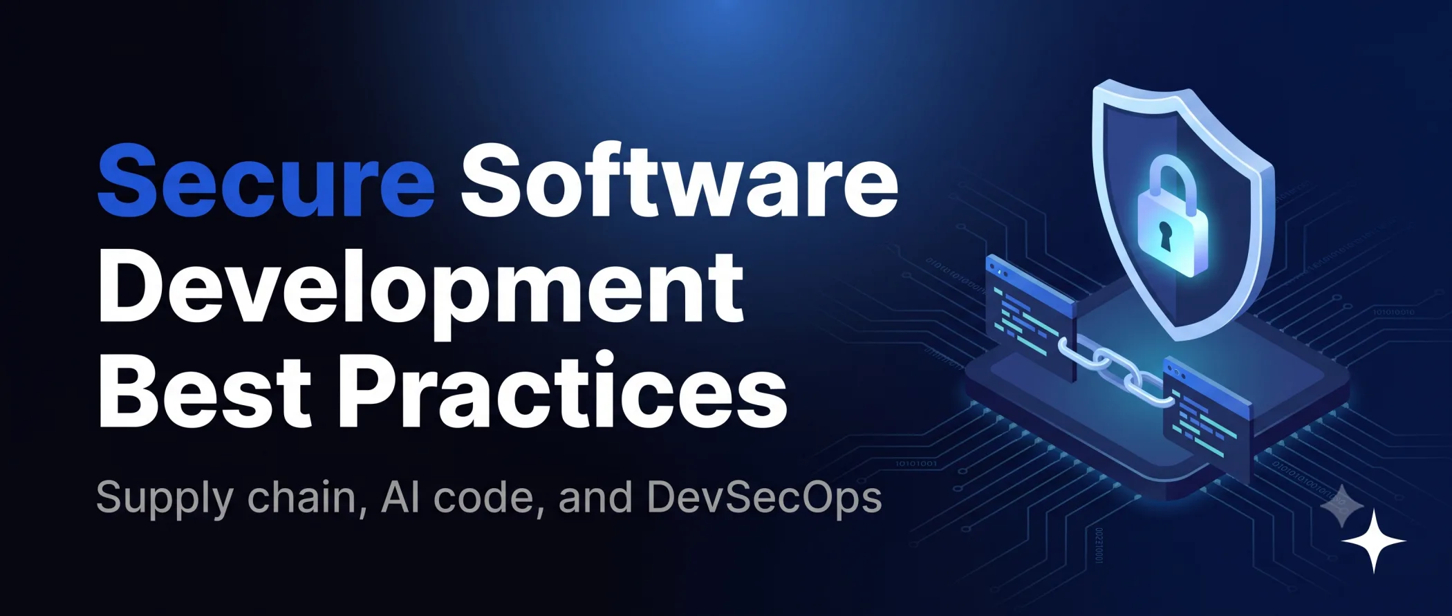 Secure software development best practices across the SDLC