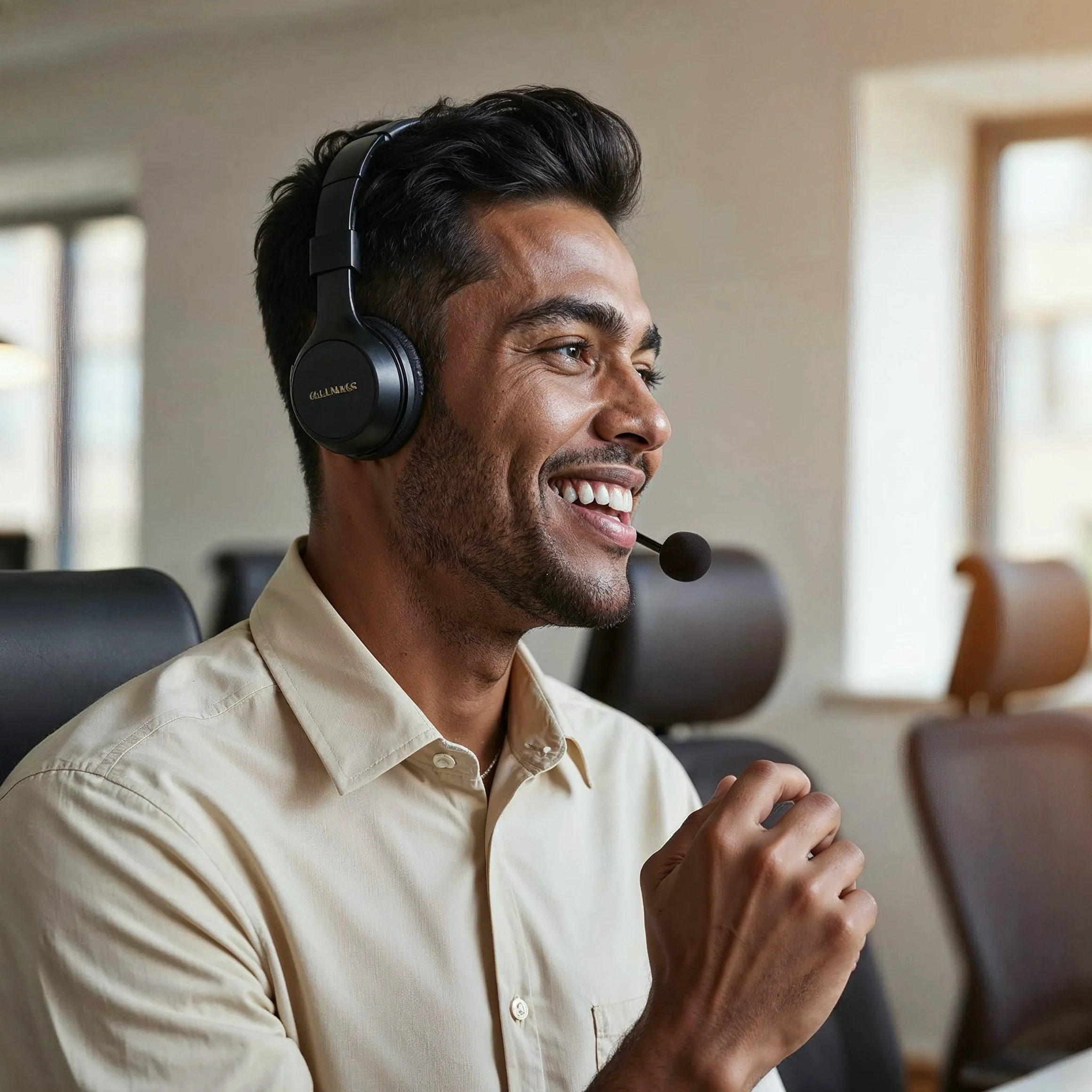 Customer support agent working alongside a WhatsApp AI agent