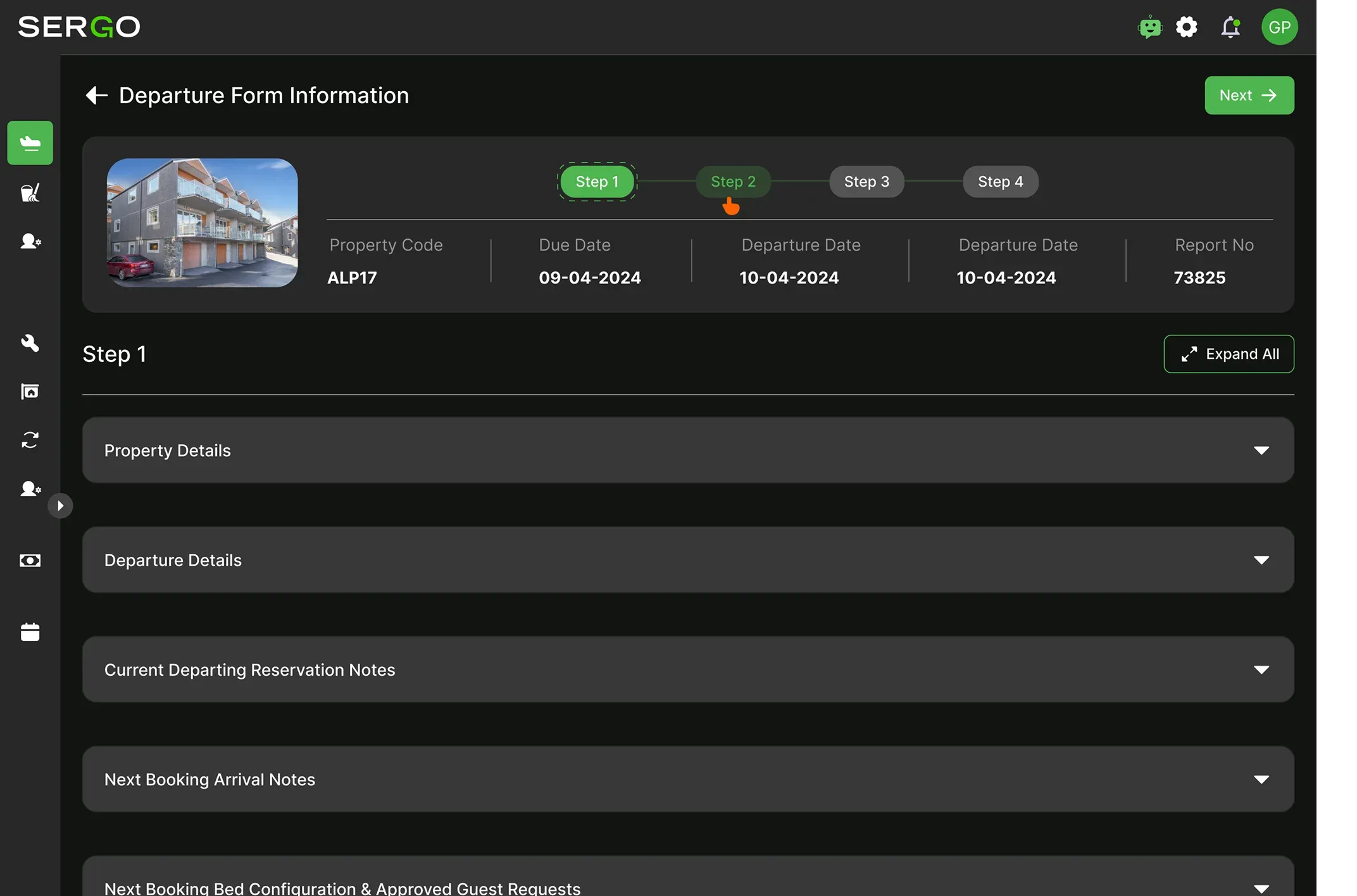 Sergo asset tagging